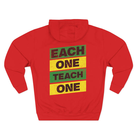 THE REVOLUTION WILL BE EDUCATED: THE EFFYC "EACH ONE TEACH ONE" HOODIE.